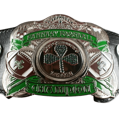 Meg O’Malley’s Fantasy Football League Belt Championship Belt WWF Belt