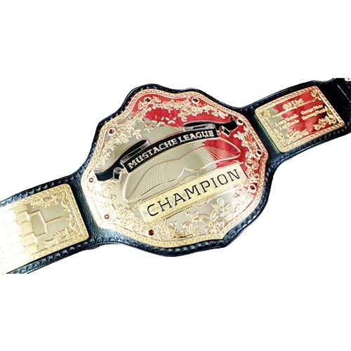 Mustache League Championship Belt