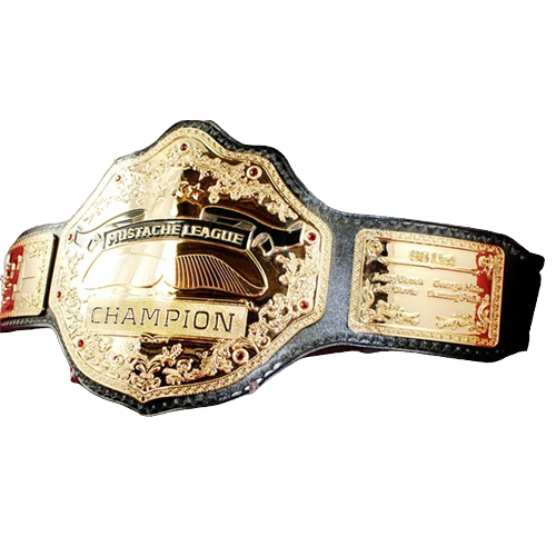Mustache League Championship Belt