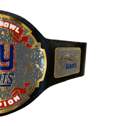 NEWYORK NY GIANTS NFL Championship Belt Adult Size 2mm Brass Championship Belt WWF Belt
