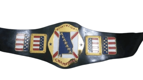 NWA Alabama Heavyweight Championship Replica Title Belt Championship Belt WWF Belt