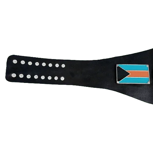 NWA Bahama Island Wrestling Heavyweight Champion Title Belt Championship Belt WWF Belt