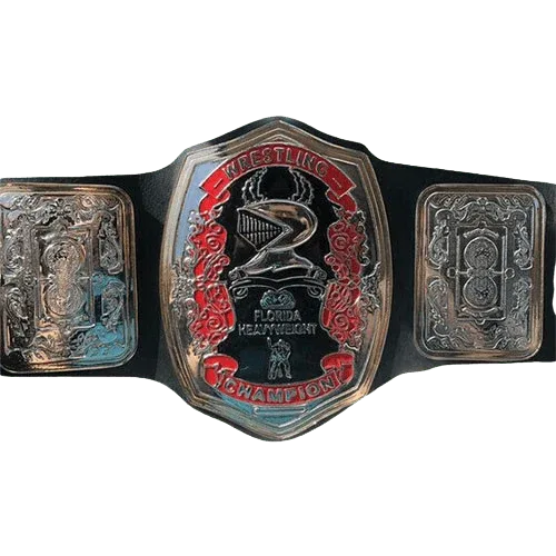 NWA Florida Heavyweight Championship Belt Championship Belt WWF Belt