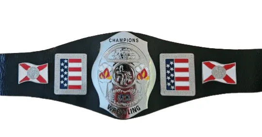 NWA Florida Tag Team Championship Title Belt Championship Belt WWF Belt