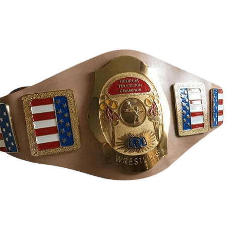 NWA Georgia Television Champion Belt Championship Belt WWF Belt