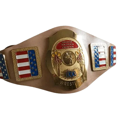 NWA Georgia Television Champion Belt Championship Belt WWF Belt