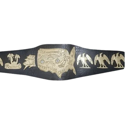 NWA Mid-Atlantic USA Heavyweight Wrestling Title Champion Belt Championship Belt WWF Belt