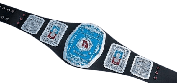 NWA Missouri Heavyweight Title Champion Belt Cando Curtis Championship Belt WWF Belt