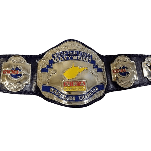 NWA Mountain State Heavyweight Championship Belt Scotty McKeever Championship Belt WWF Belt