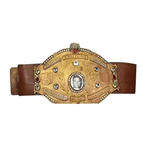 NWA National Wrestling Alliance 1938 Orville Brown Championship Belt Championship Belt WWF Belt