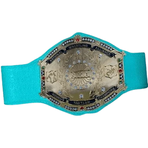 NWA National Wrestling Alliance 1948 Women's Tag Team Champion Belt Championship Belt WWF Belt