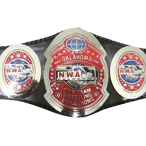 NWA Oklahoma Tag Team Wrestling Championship Title Belt Championship Belt WWF Belt