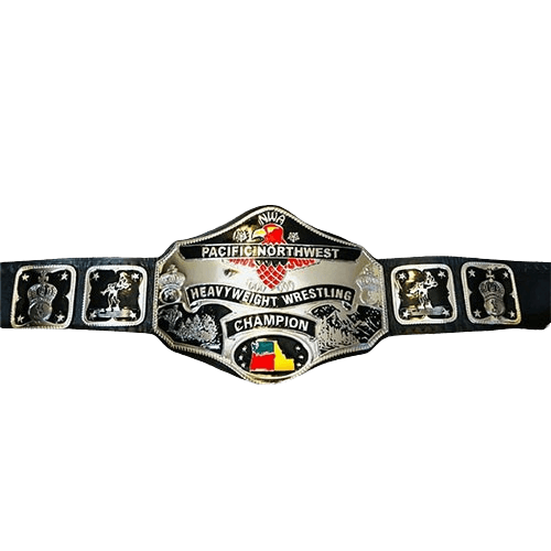 NWA Pacific Northwest Heavyweight Wrestling Champion belt Championship Belt WWF Belt