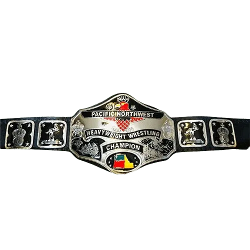 NWA Pacific Northwest Heavyweight Wrestling Champion belt Championship Belt WWF Belt