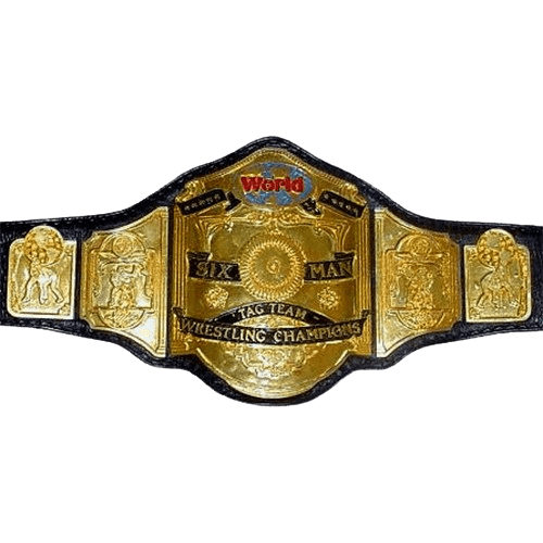 NWA Six Man Tag Team Championship Replica Belt Championship Belt WWF Belt