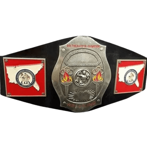NWA Southeastern Heavyweight Wrestling Champion Belt Mike Graham Championship Belt WWF Belt