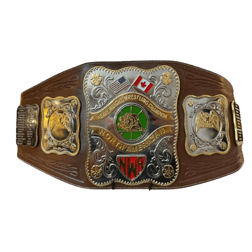 NWA Stampede North American Heavyweight Championship Belt Championship Belt WWF Belt