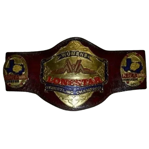 NWA Texas Lone Star Women Wrestling Old Champion Belt Championship Belt WWF Belt