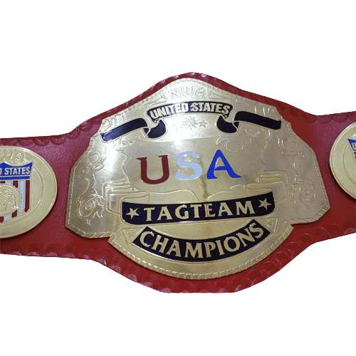 NWA United States Tag Team Championship Replica Title Belt Championship Belt WWF Belt