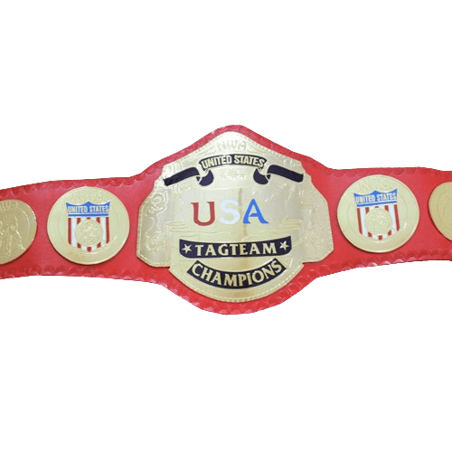 NWA United States Tag Team Championship Replica Title Belt Championship Belt WWF Belt