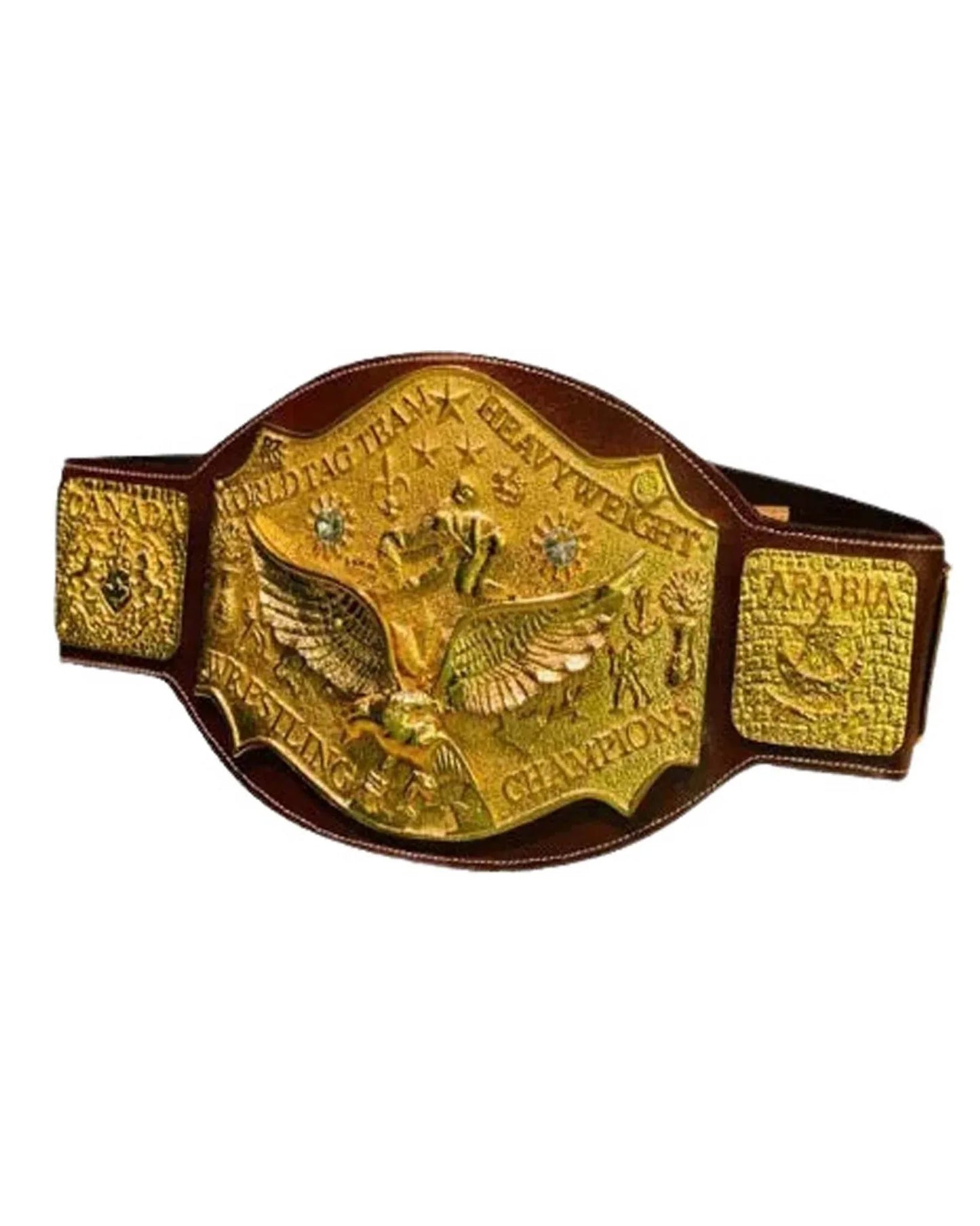 NWA World Tag Team Heavyweight Title Championship Belt Championship Belt WWF Belt
