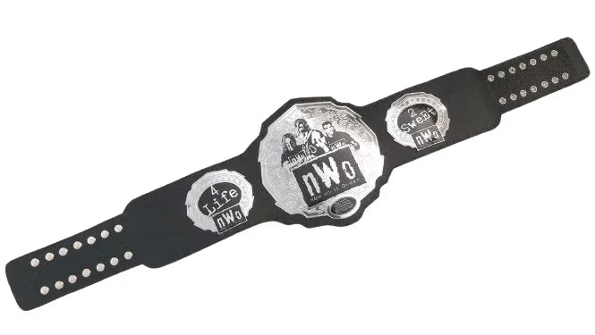 NWO New World Order Wrestling Champion Belt Championship Belt WWF Belt