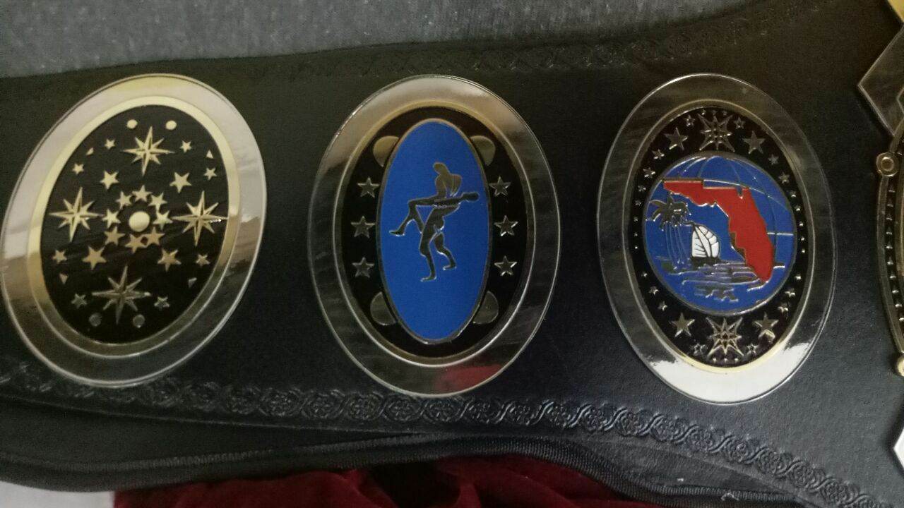 New Florida Heavyweight Wrestling Champion Title Belt Championship Belt WWF Belt