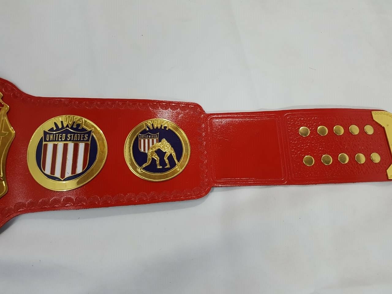 New NWA United States Heavyweight Championship Leather Title Belt