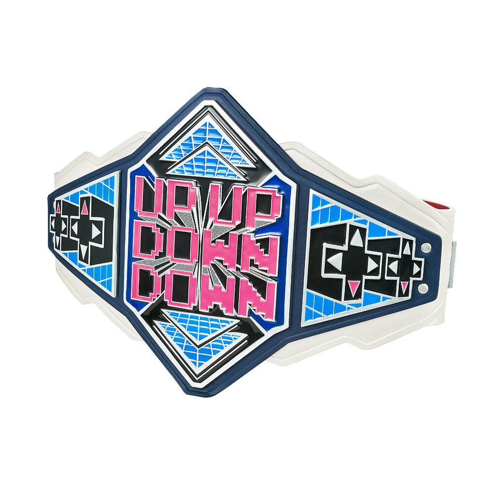 New Up Up Down Down Championship Replica Title Belt Championship Belt WWF Belt
