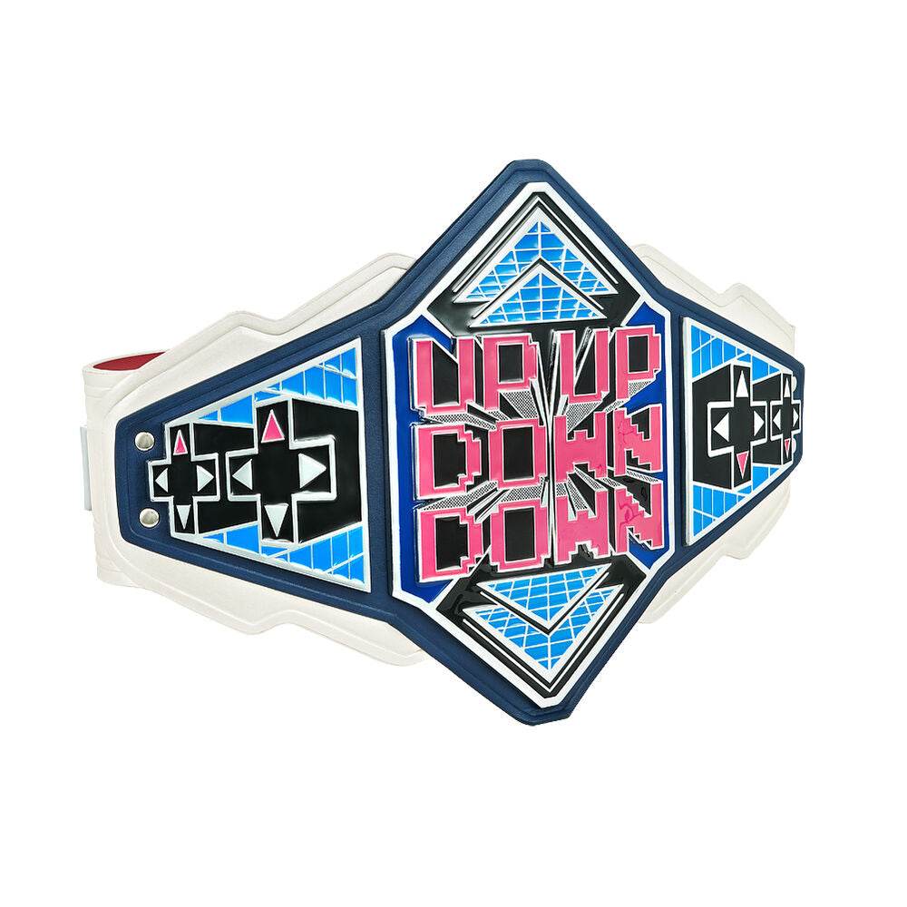 New Up Up Down Down Championship Replica Title Belt Championship Belt WWF Belt