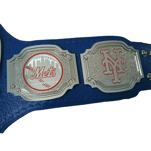 New York Mets National League Champions Belt MLB Championship Belt WWF Belt