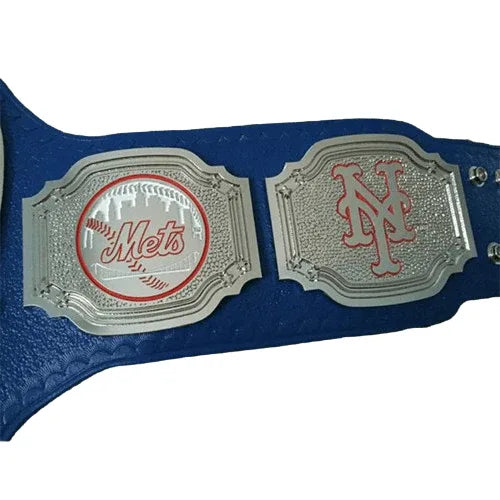 New York Mets National League Champions Belt MLB Championship Belt WWF Belt