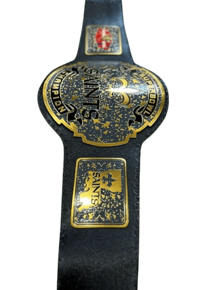 New Orleans Saints NFL Championship Replica Title Belt Championship Belt WWF Belt