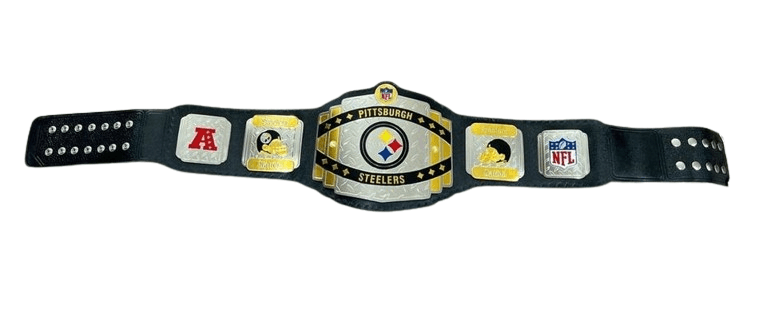 PITTSBURGH STEELERS NFL Championship Belt Championship Belt WWF Belt