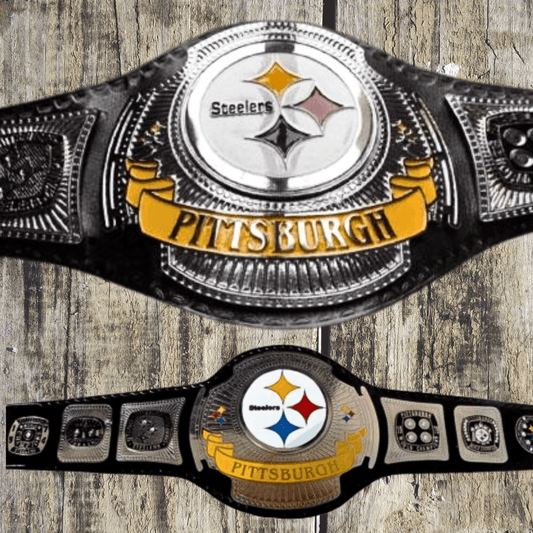 Pittsburgh Steelers Fan Wrestling Championship Title Belt Championship Belt WWF Belt