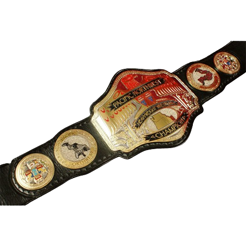 Portland Wrestling Uncut Pacific Northwest Title championship belt