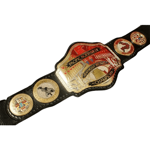 Portland Wrestling Uncut Pacific Northwest Title championship belt Championship Belt WWF Belt