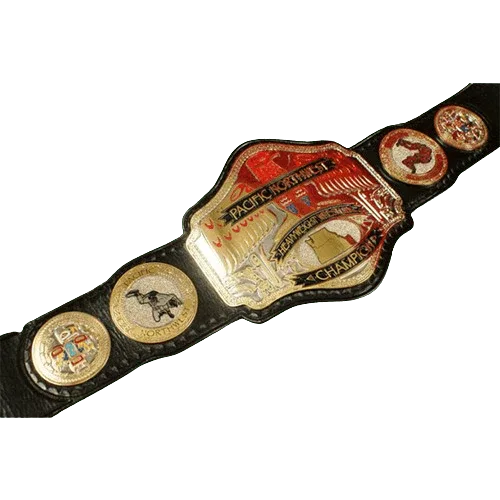 Portland Wrestling Uncut Pacific Northwest Title championship belt Championship Belt WWF Belt