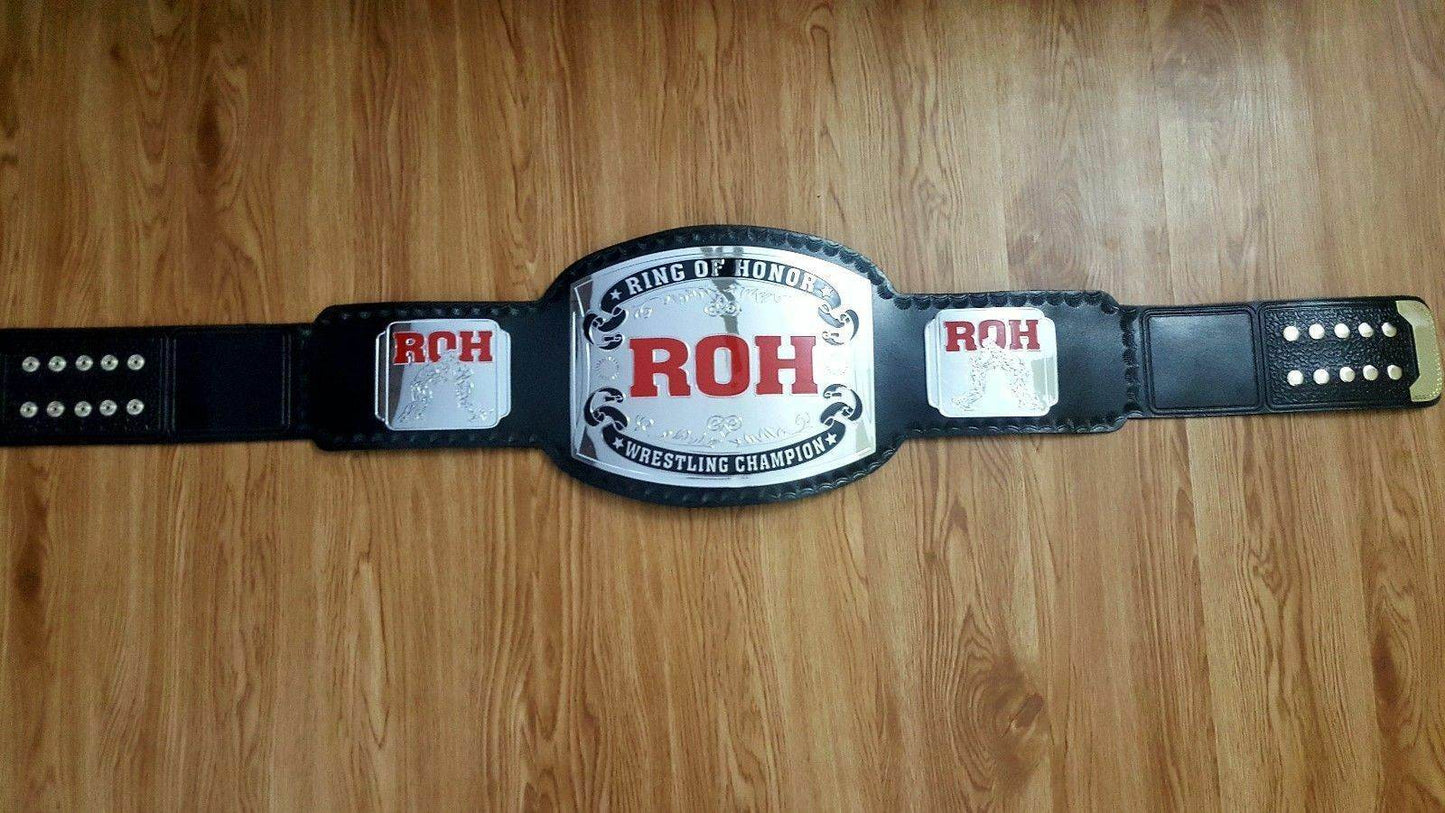 RING OF HONOR Wrestling Championship Title Belt Championship Belt WWF Belt