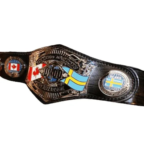 United Nations of Devastation belt Championship Belt WWF Belt