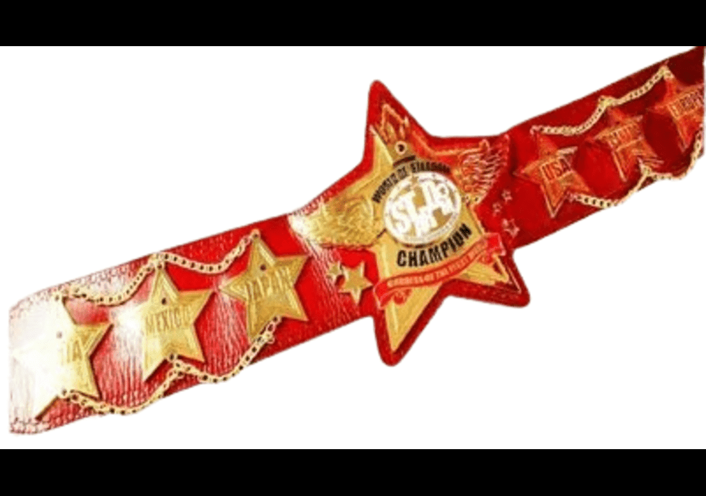 World of Stardom Goddess of the Fight World Championship Belt Championship Belt WWF Belt