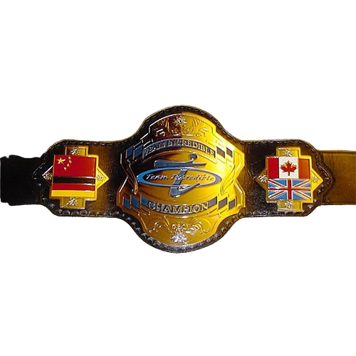 Team Incredible Champion Belt