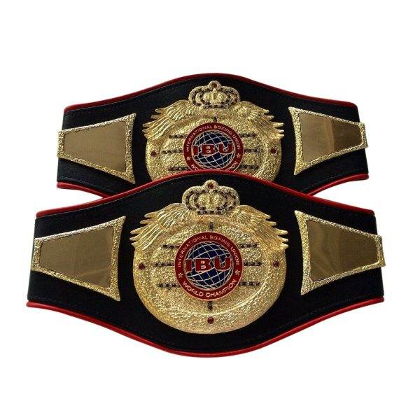 IBU International Boxing Union Championship Belt Championship Belt WWF Belt