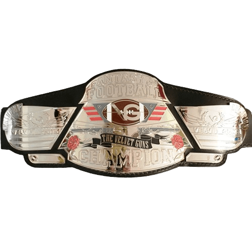 Velvet Guns Fantasy Football Belt Championship Belt WWF Belt