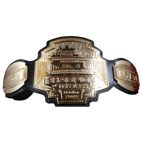 Verizon Version II Championship Belt Championship Belt WWF Belt