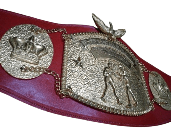 WBA Eddie Mustafa Muhammad Boxing Championship Belt Championship Belt WWF Belt