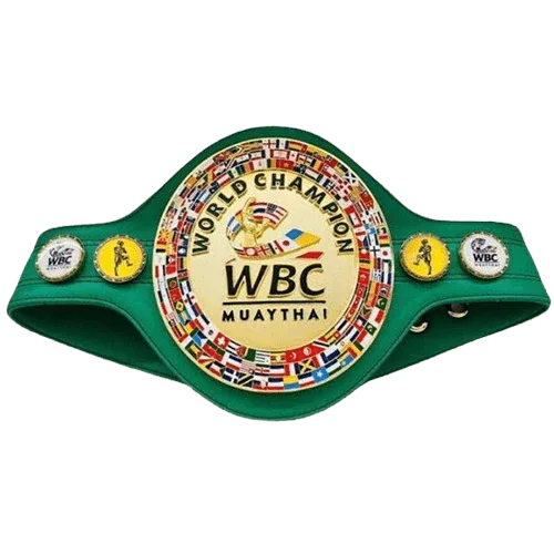WBC MuayThai European Champion Belt Championship Belt WWF Belt
