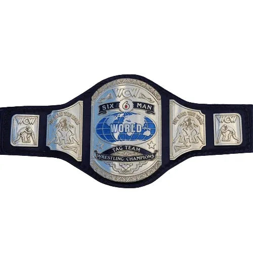 WCW Six Man Tag Team Championship Replica Belt Championship Belt WWF Belt
