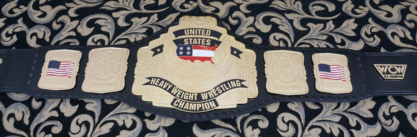 WCW United States Heavyweight Wrestling Championship Belt Championship Belt WWF Belt