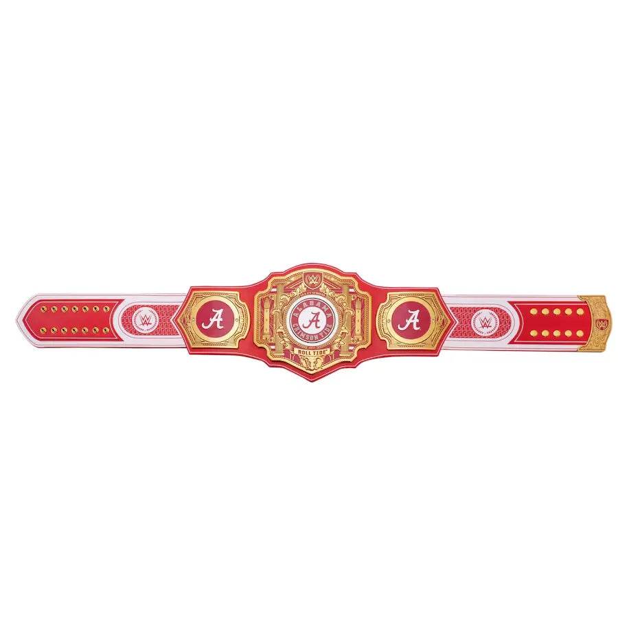 WWE Alabama Crimson Tide College Legacy Championship Belt Championship Belt WWF Belt
